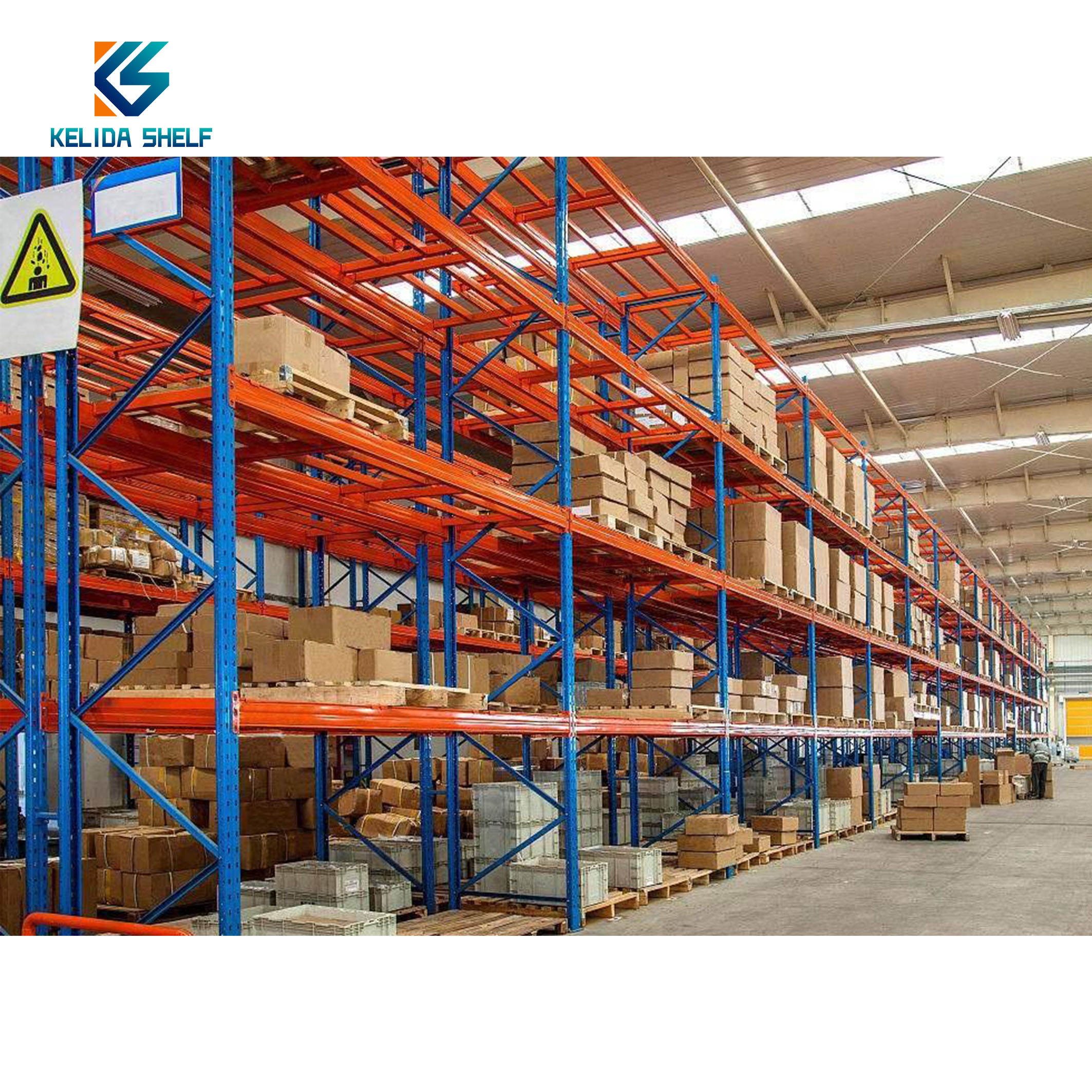 Customized Heavy Duty Shelves Medium Duty Storage Rack Warehouse Steel Pallet Racking System Industrial Racks
