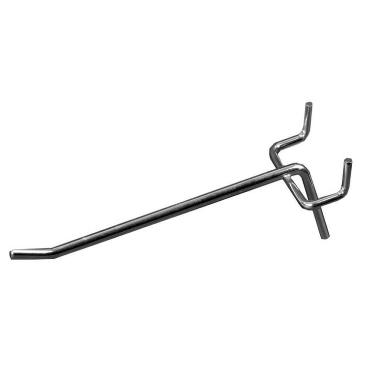 Heavy Duty Metal Pegboard Hooks, Durable Steel Display Hanging Hook for Industrial Tool Shop Organization