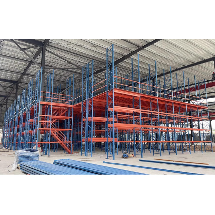 Industrial Mezzanine Floor and Racking Solution for Warehouse Capacity Expansion