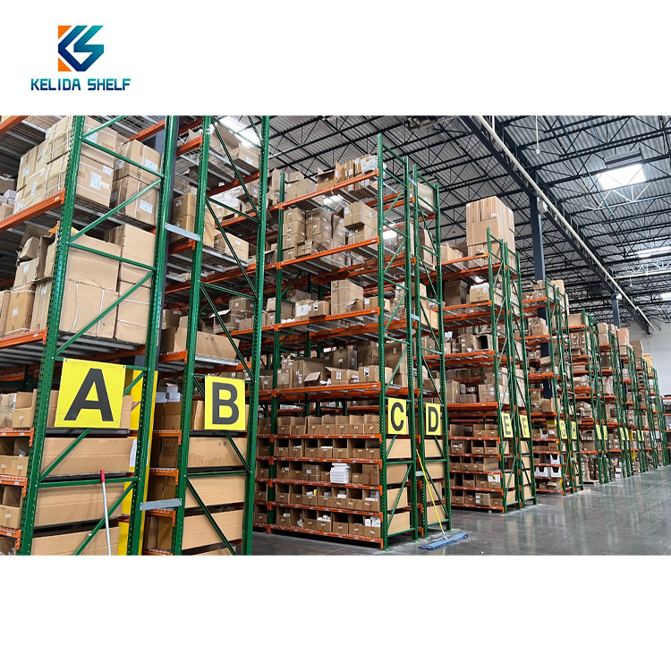 Customized Adjustable Steel Heavy Duty Warehouse Storage System Teardrop Pallet Racking