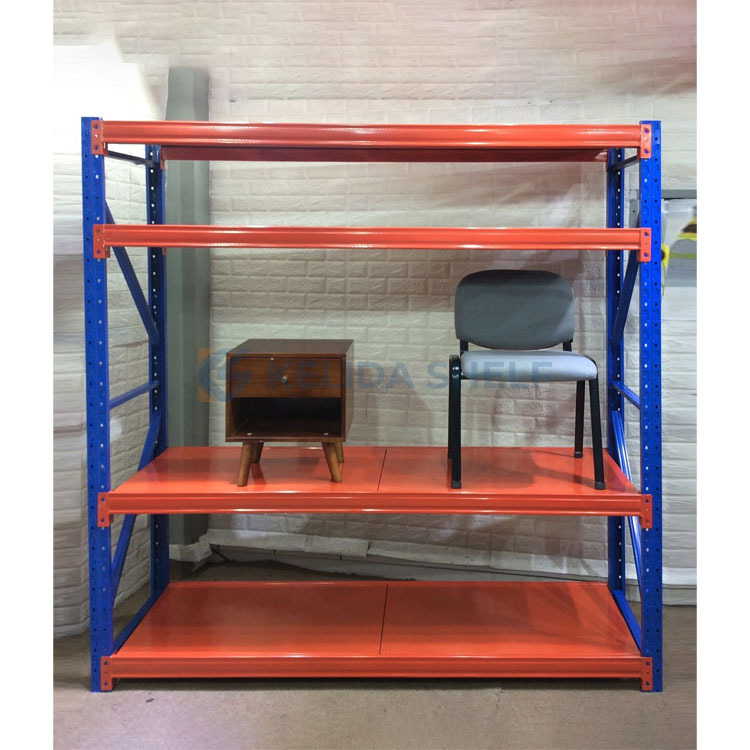Heavy Duty Boltless Metal Storage Rack 5 Layer Adjustable Steel Shelving System 200-400kg Per Layer for Warehouse and Garage Use