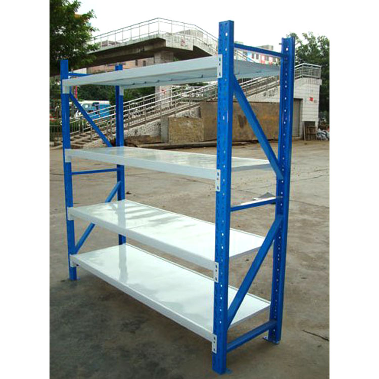 Custom 800LBS Medium Duty Adjustable Storage Rack Corrosion Protected Metal Shelf Units for Convenience Store and Basement Use