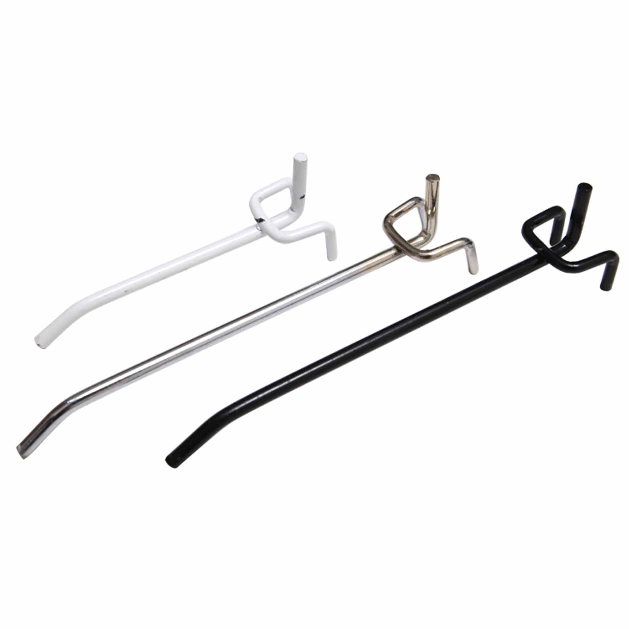 Supermarket Single Display Metal Hanging Hooks Retail Shop Tools Accessories Peg Board Hook