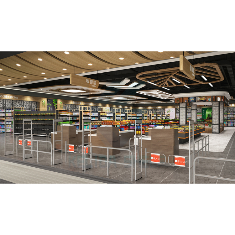 Rak Gondola Supermarket, Snack Display Gondola