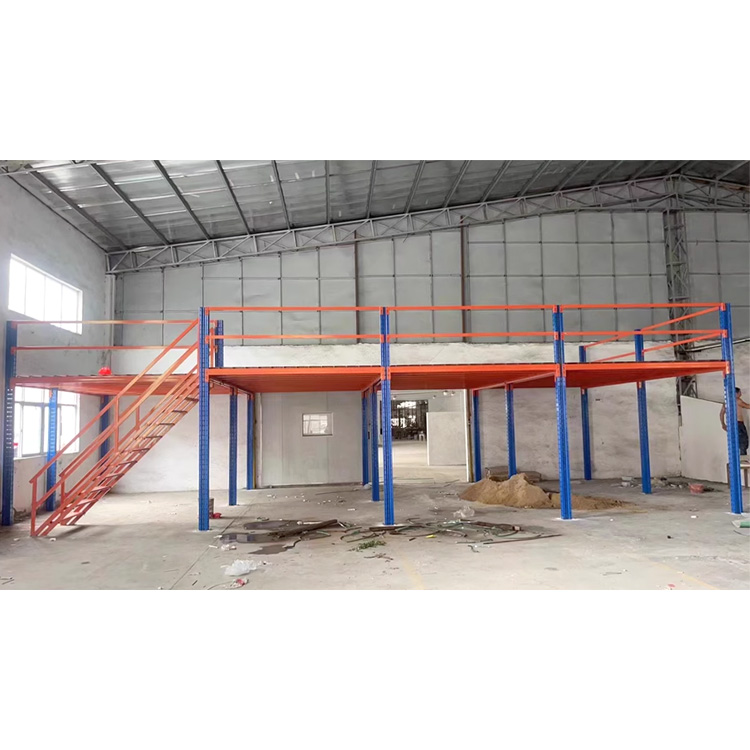 Customized Rack Supported Mezzanine Free CAD Design Steel Deck Racking Platform Warehouse Space Expansion Solution
