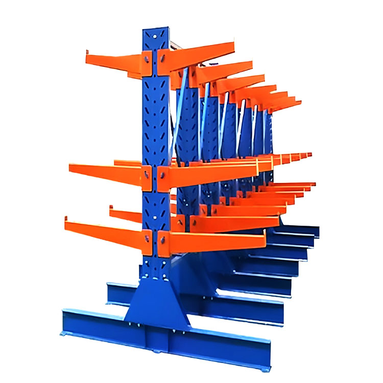 Heavy Duty Cantilever Rack for Lumber and Panel Stock, Customized Timber Storage System for Industry
