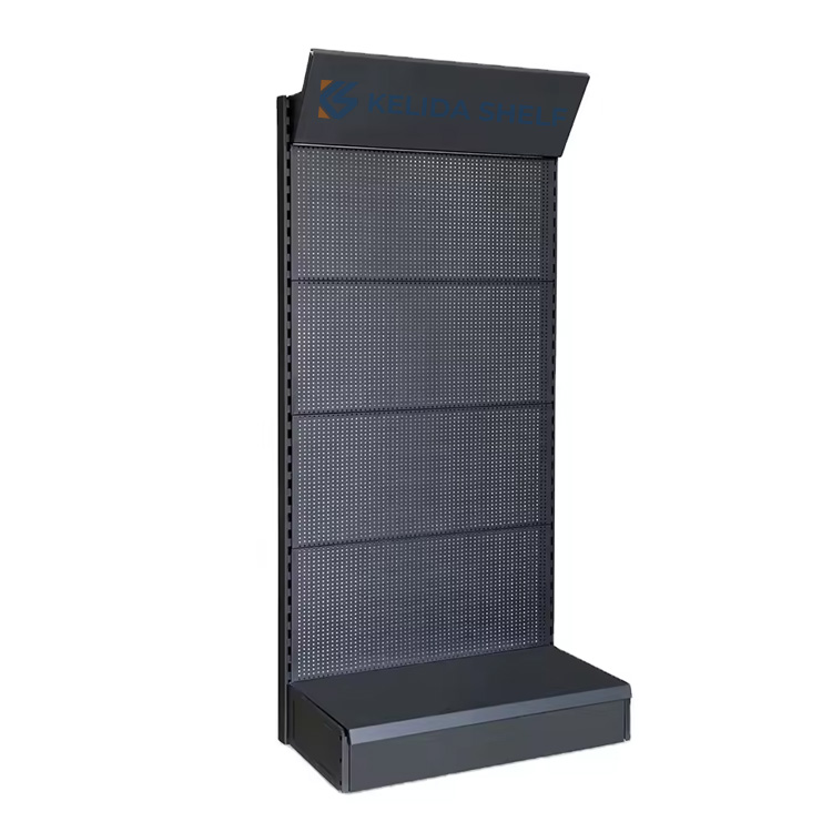 China Manufacturer Metal Pegboard Display Rack with Hooks Wholesale Retail Store Display Stand for Vietnam Thailand Philippines