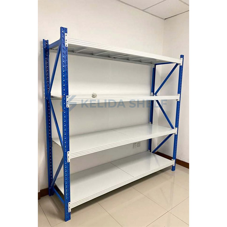Adjustable Steel Storage Rack Metal Shelving Unit Medium Duty Stacking Shelves for Garage and Warehouse Use