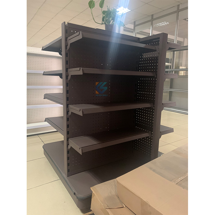 Double-sided China Convenience Store Supermarket Equipment Guangzhou Shelf Price