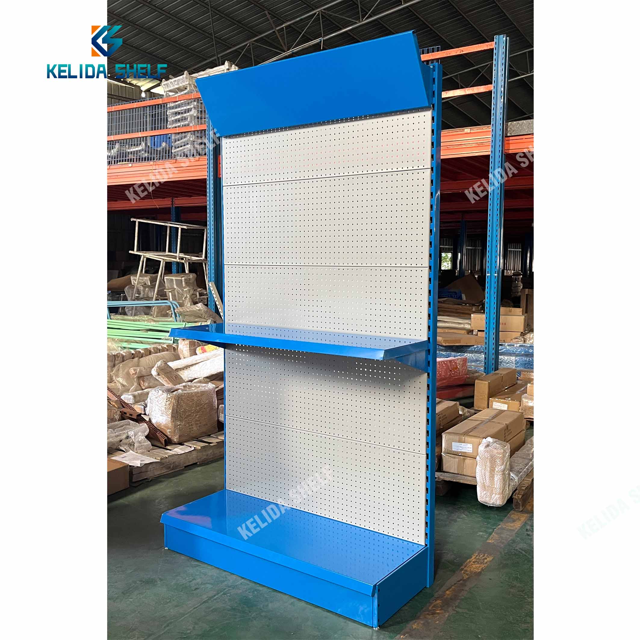 Metal Pegboard System Display Stand Racks and Stands for Hardware Tool Store Board Samples Display Rack Tools Peg Board