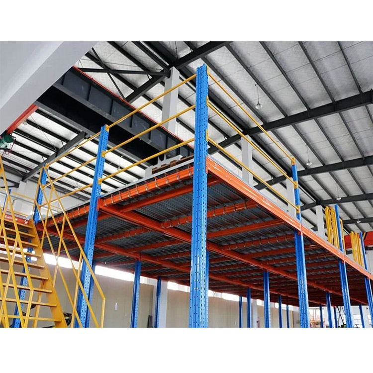 Heavy Duty Rack Supported Mezzanine Floor Industrial Multi-tier Storage Racking System Steel Warehouse Platform Rack