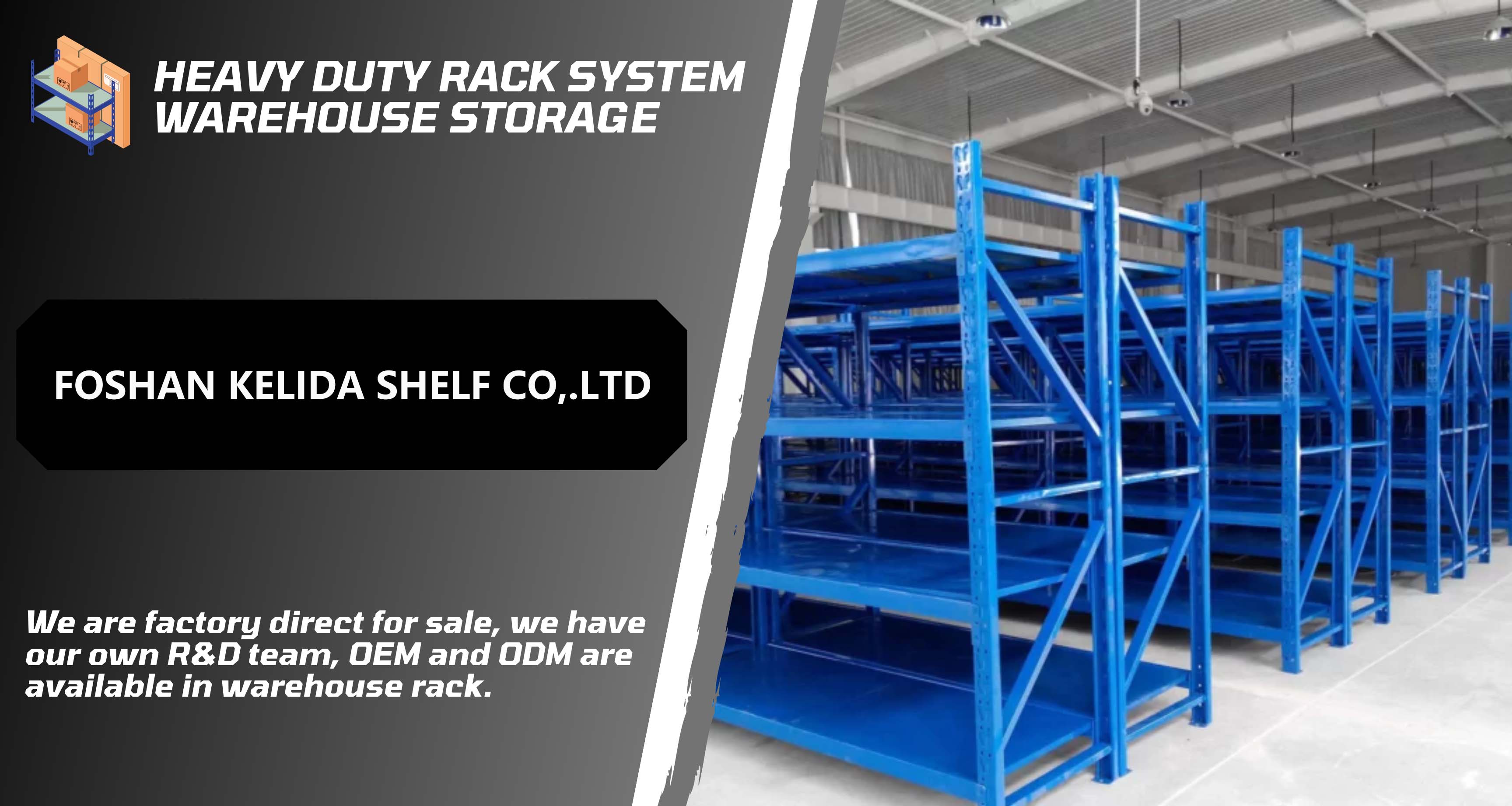 Warehouse Storage Rack Banner