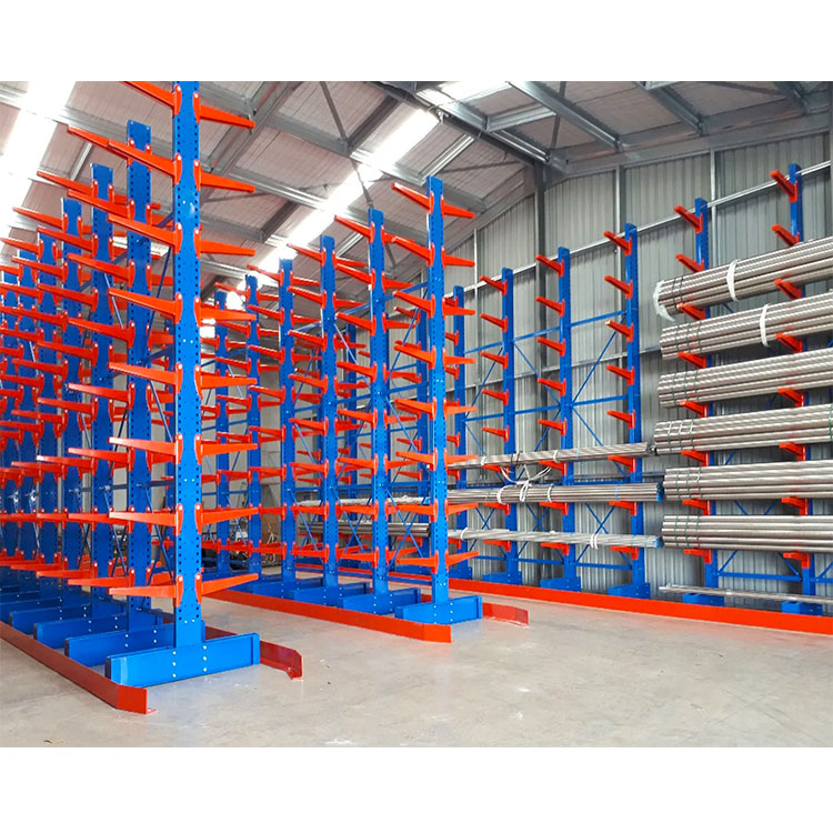 Heavy Duty Cantilever Racking 2000kg Load Capacity Steel Rack for Warehouse