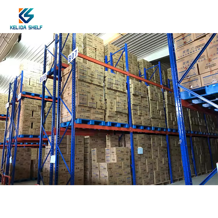 Adjustable Heavy Duty Pallet Racking System for Industrial Warehouse Storage