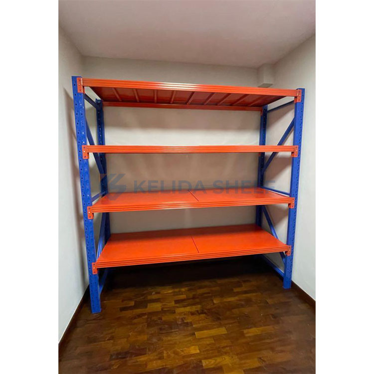 400KG Medium Duty Adjustable Steel Storage Rack Shelving Units for Garage and Warehouse Use Corrosion Protected Metal Shelves