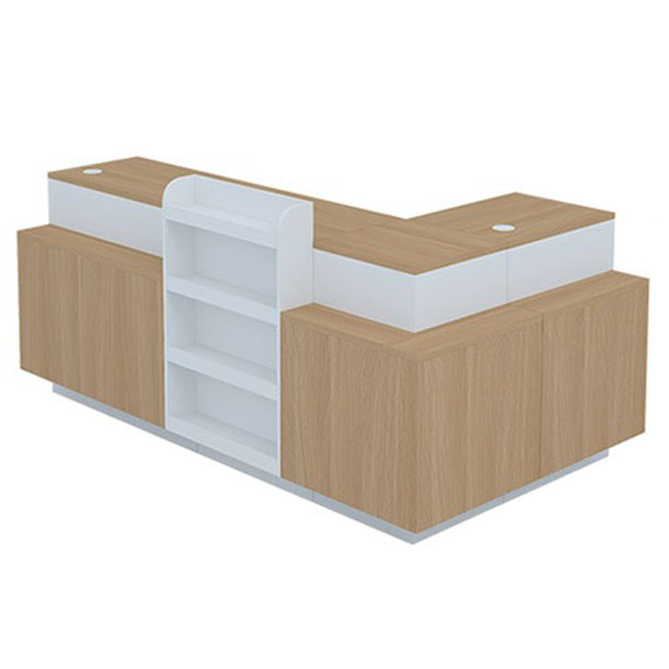 Grocery Store Cash Register Modern Wood Shop Cash Counter Table Design Supermarket Desk Cash Counter
