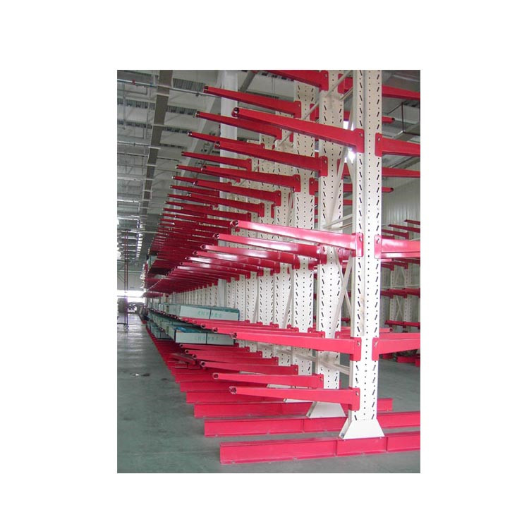 Double Sided Cantilever Racking, Space-Saving High Capacity Steel Shelves for Workshop