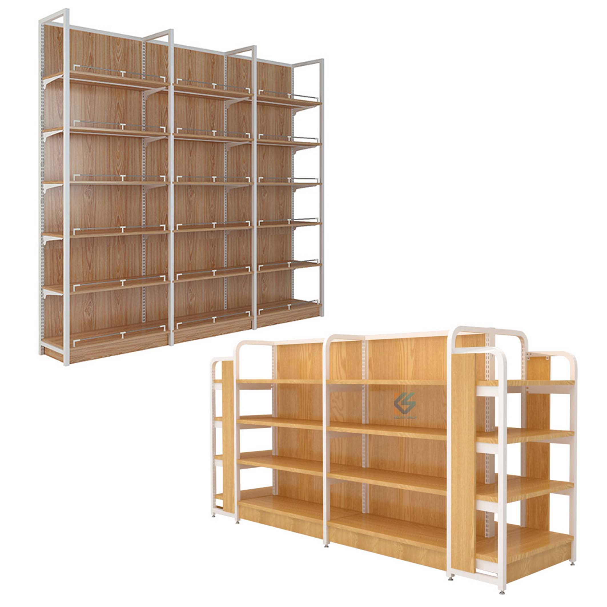 Retail Shop Display Adjustable Shelf, Rack Metal Iron Nordic Displays Shelf