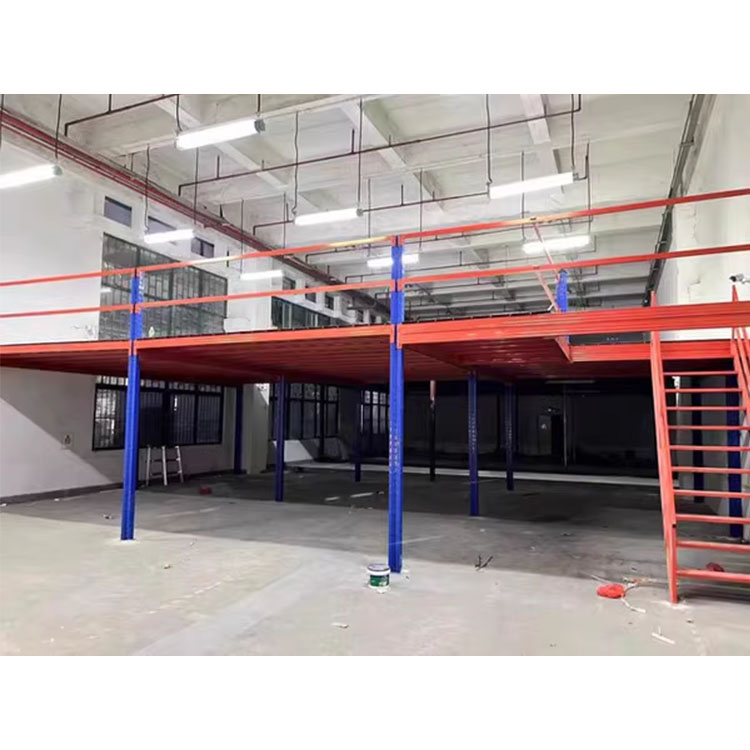 Multi-Level Warehouse Storage Upgrade with Steel Mezzanine Floor