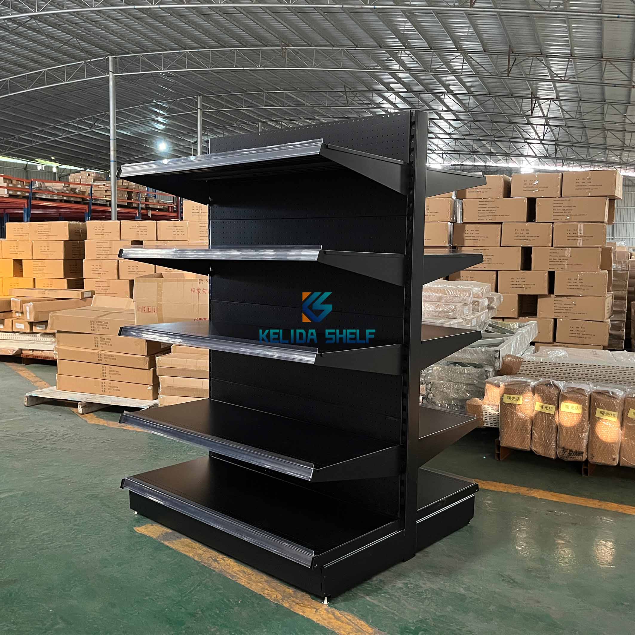 Gondola Shelving Layout 3