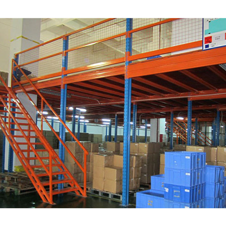 Customized Industrial Platform Racking System Steel Heavy Duty Warehouse Multi-Level Storage Mezzanine Rack