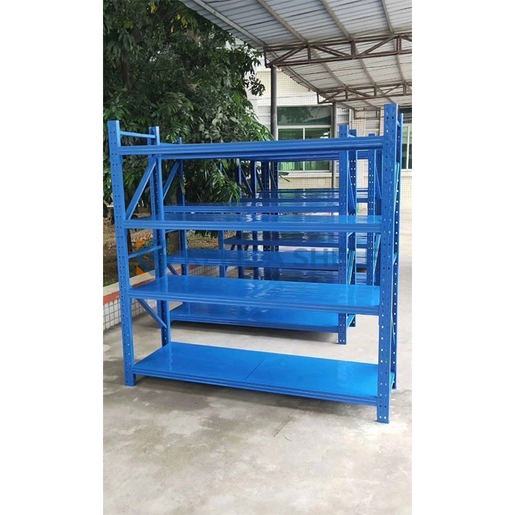 Heavy Duty Boltless Metal Storage Rack 4-Tier Medium Duty Shelving Unit for Warehouse Garage and Industrial Use 250kg/Layer