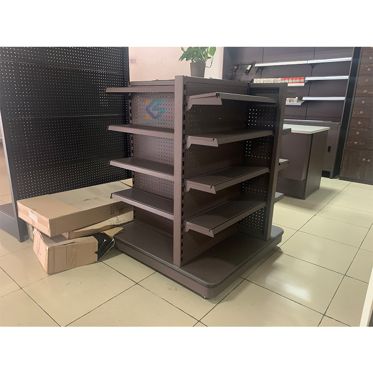 Double-sided China Convenience Store Supermarket Equipment Guangzhou Shelf Price