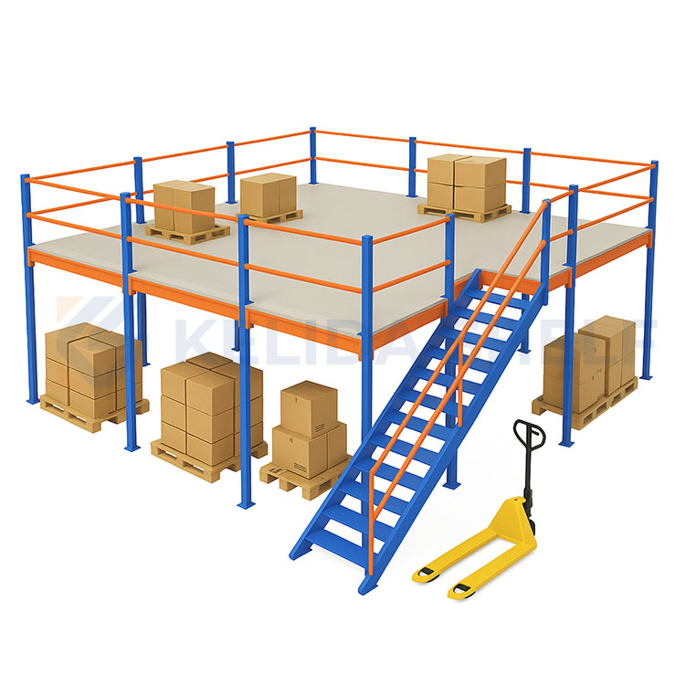 Industrial Warehouse Mezzanine Rack Steel Platform Loft Attic Rack Multi-Storey Storage System Heavy Duty Racking Solution