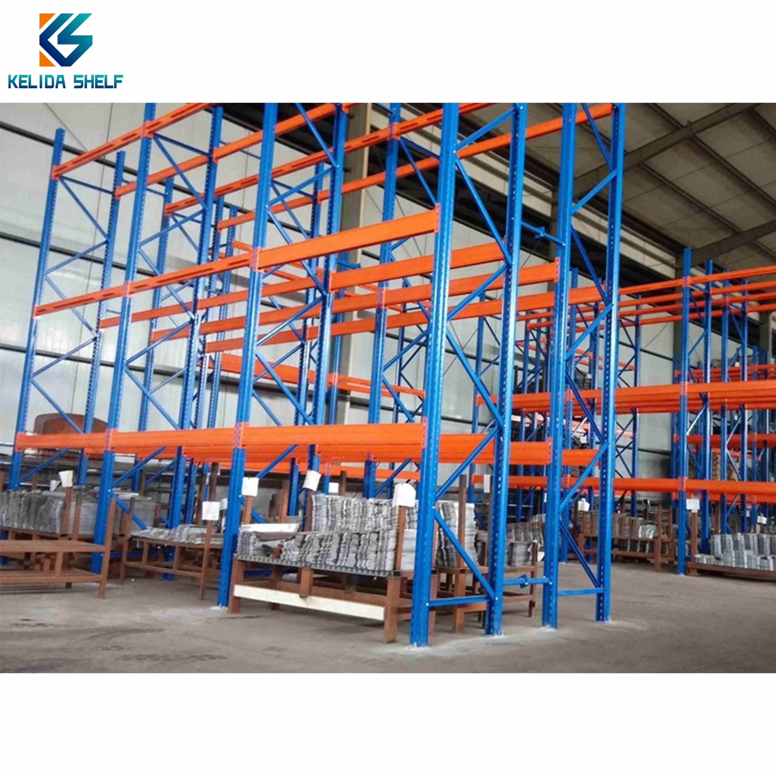 KELIDA Heavy Duty Shelves Medium Duty Storage Rack Warehouse Steel Pallet Racking System Industrial Racks