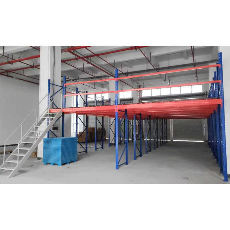 Customized Rack Supported Mezzanine Free CAD Design Steel Deck Racking Platform Warehouse Space Expansion Solution