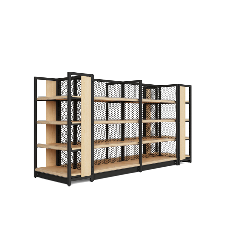 Retail Shop Display Adjustable Shelf, Rack Metal Iron Nordic Displays Shelf