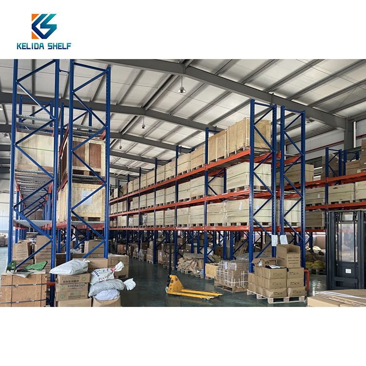 Adjustable Warehouse Storage Rack System Heavy Duty Pallet Rack Steel Shelf Steel Storage Rack for Logistics Storage