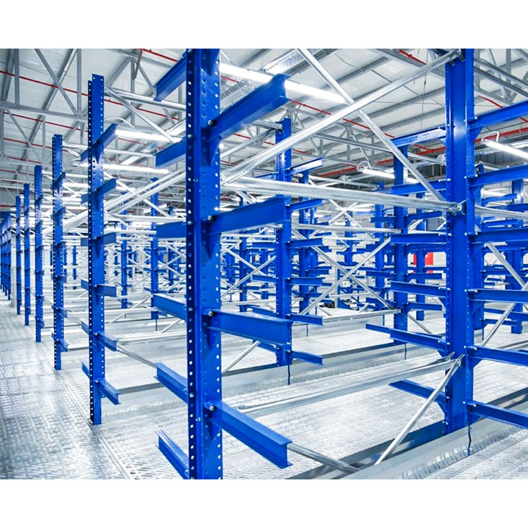 Powder Coated Cantilever Racking, Anti-Rust Steel Storage for Industrial Use