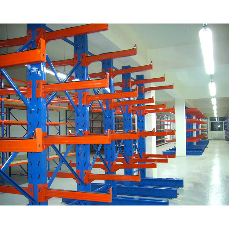 Heavy Duty Cantilever Rack for Lumber and Panel Stock, Customized Timber Storage System for Industry