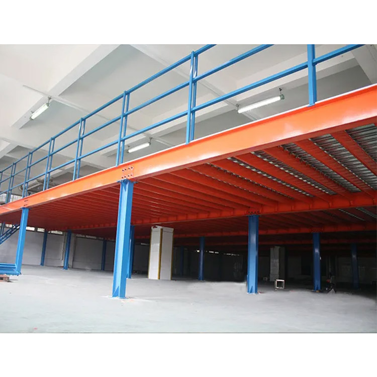 Heavy Duty Rack Supported Mezzanine Floor Industrial Multi-tier Storage Racking System Steel Warehouse Platform Rack