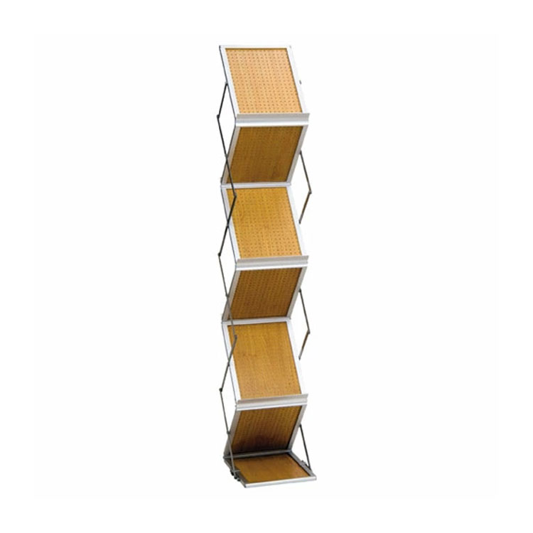 Custom Foldable Metal Display Rack for Stores Portable Merchandising Stand OEM Manufacturer