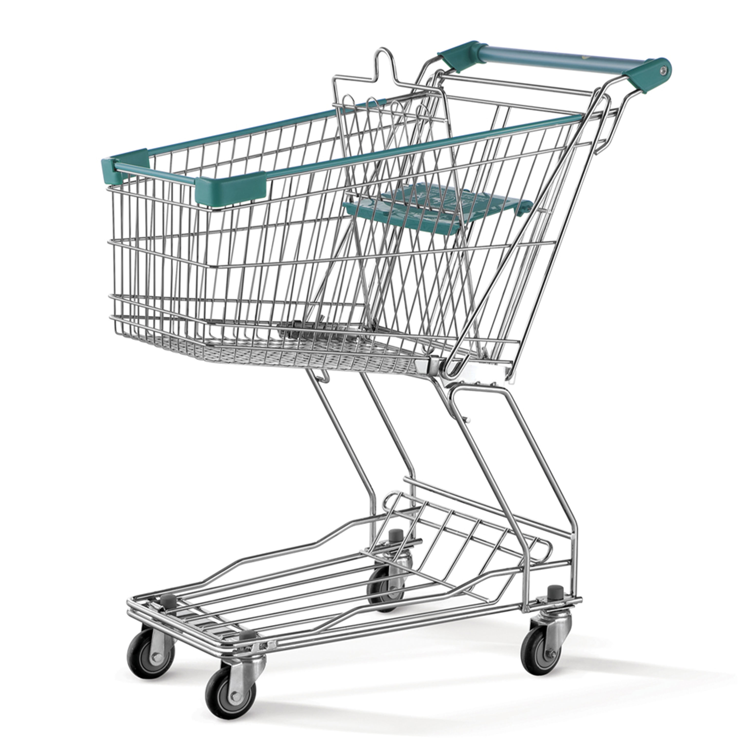 Factory Direct Heavy Duty Shopping Trolley for Super Market Grocery Shopping Cart