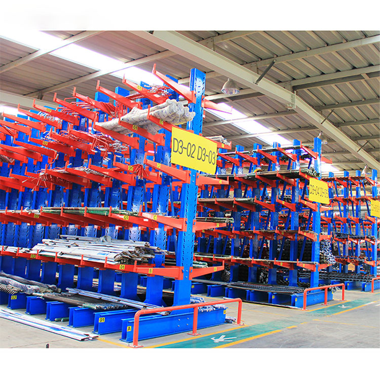 Heavy Duty Cantilever Racking 2000kg Load Capacity Steel Rack for Warehouse