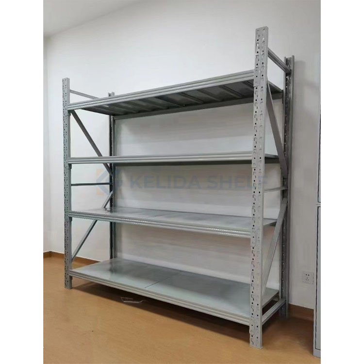 Warehouse Shelving Adjustable Metal Stacking Racks for Industrial and Workshop Use Longspan Steel Storage Rack System Factory