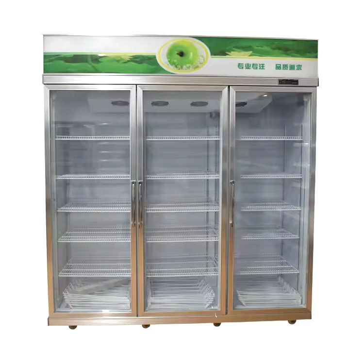 Commercial Glass Door Display Refrigerator Beverage Cooler for Supermarket Convenience Store