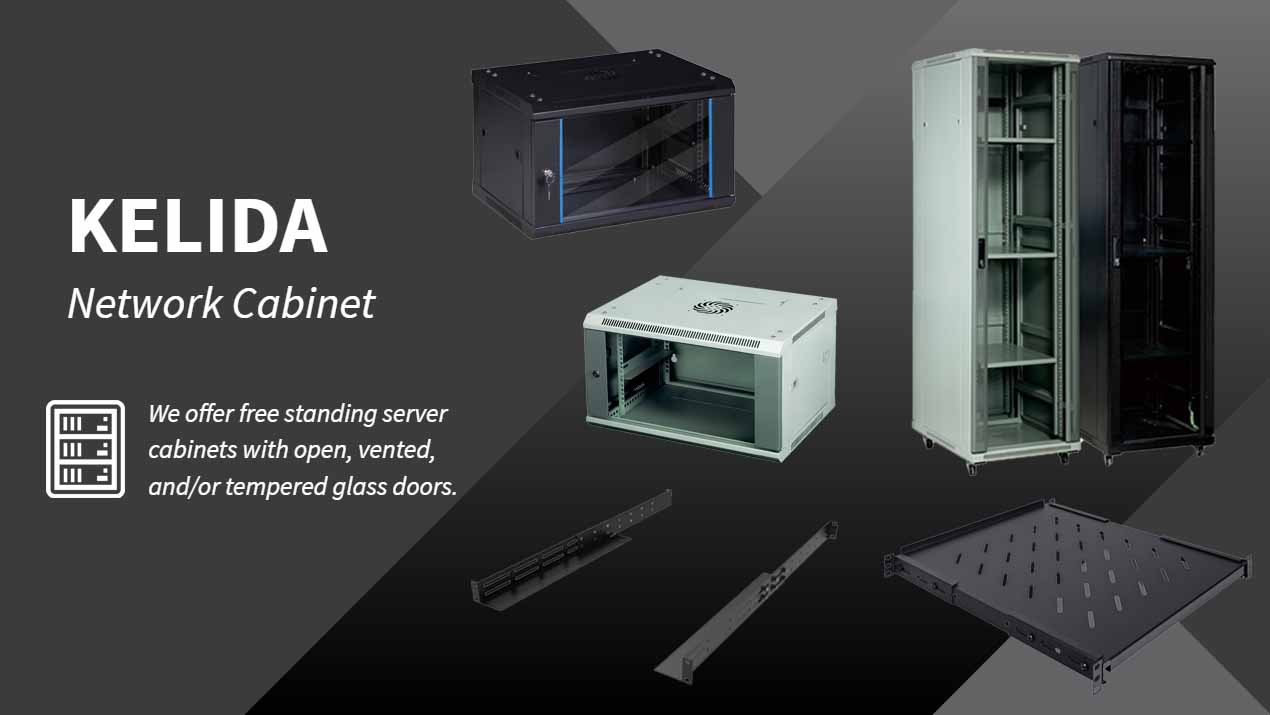 Adjustable Rack Mount Server Shelf Rails