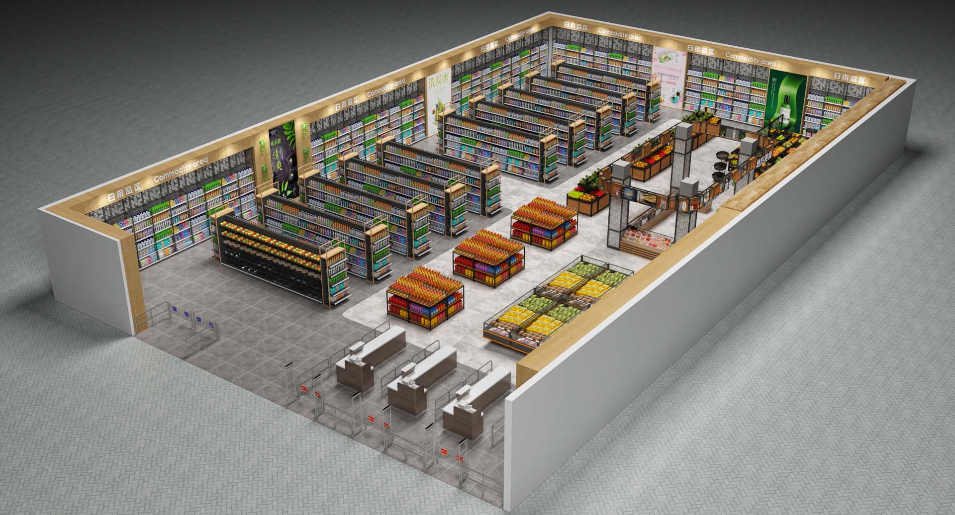 3D Floor Plan 1