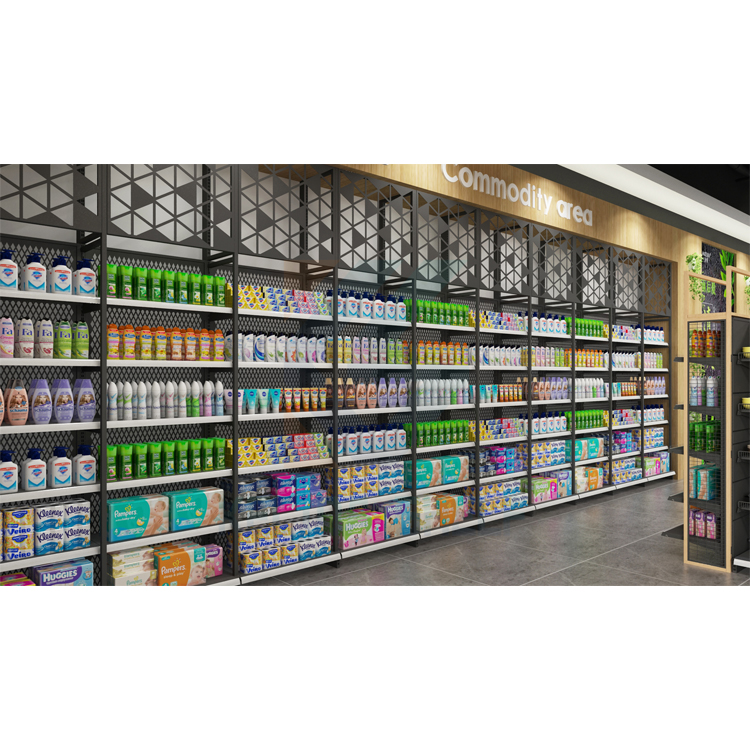 Rak Gondola Supermarket, Snack Display Gondola
