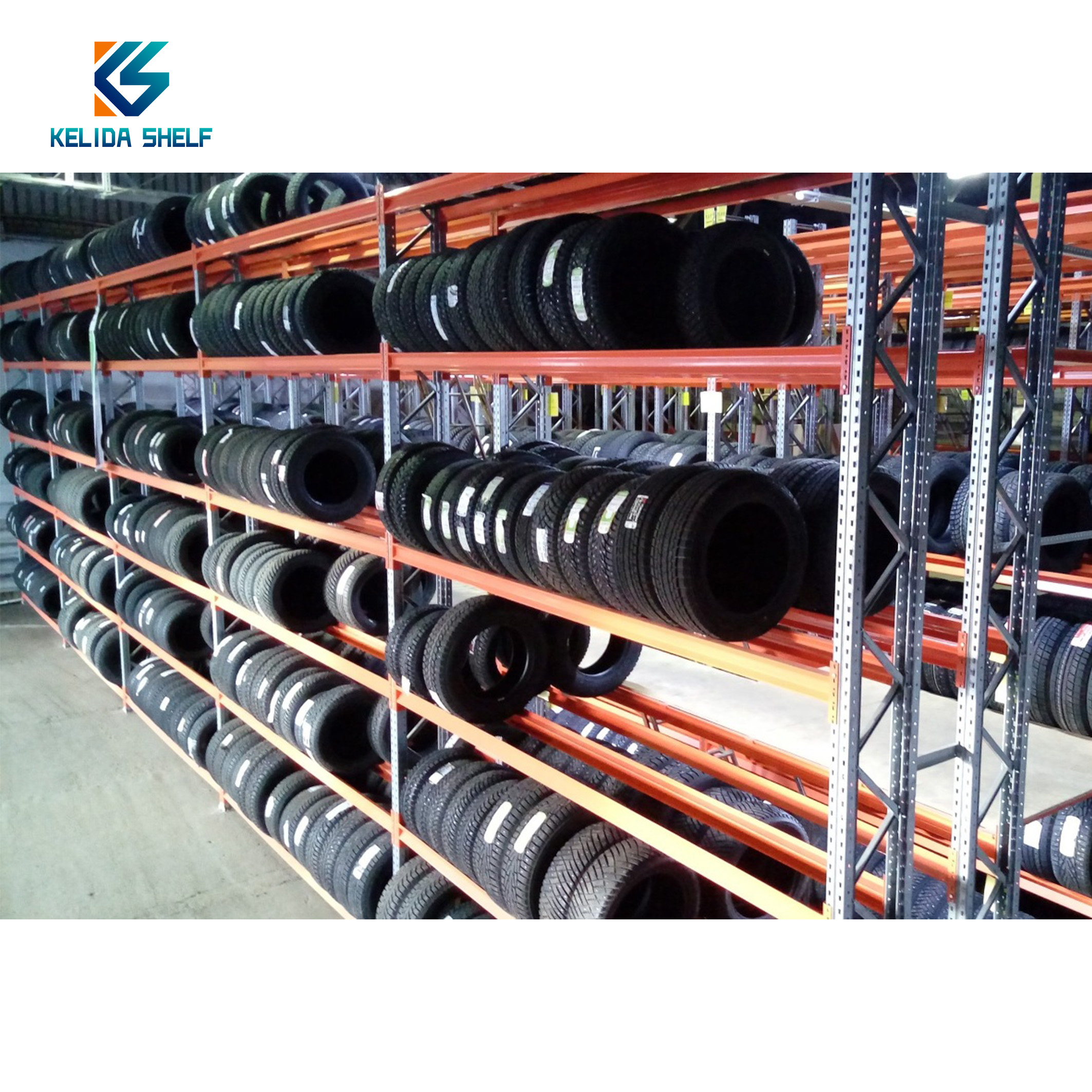 Heavy Duty Racking System Warehouse Pallet Storage Rack Tire Rack for Garage Shelves for Retail Store in the Garage Tire