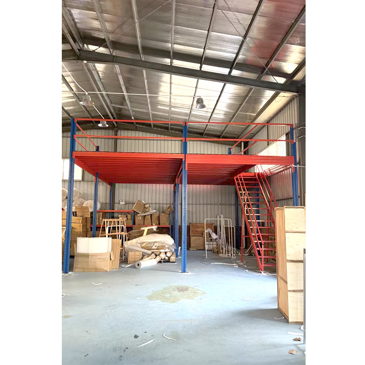 Heavy Duty Steel Mezzanine Floor Platform | 500kg/m² Capacity | Free Custom Design Support