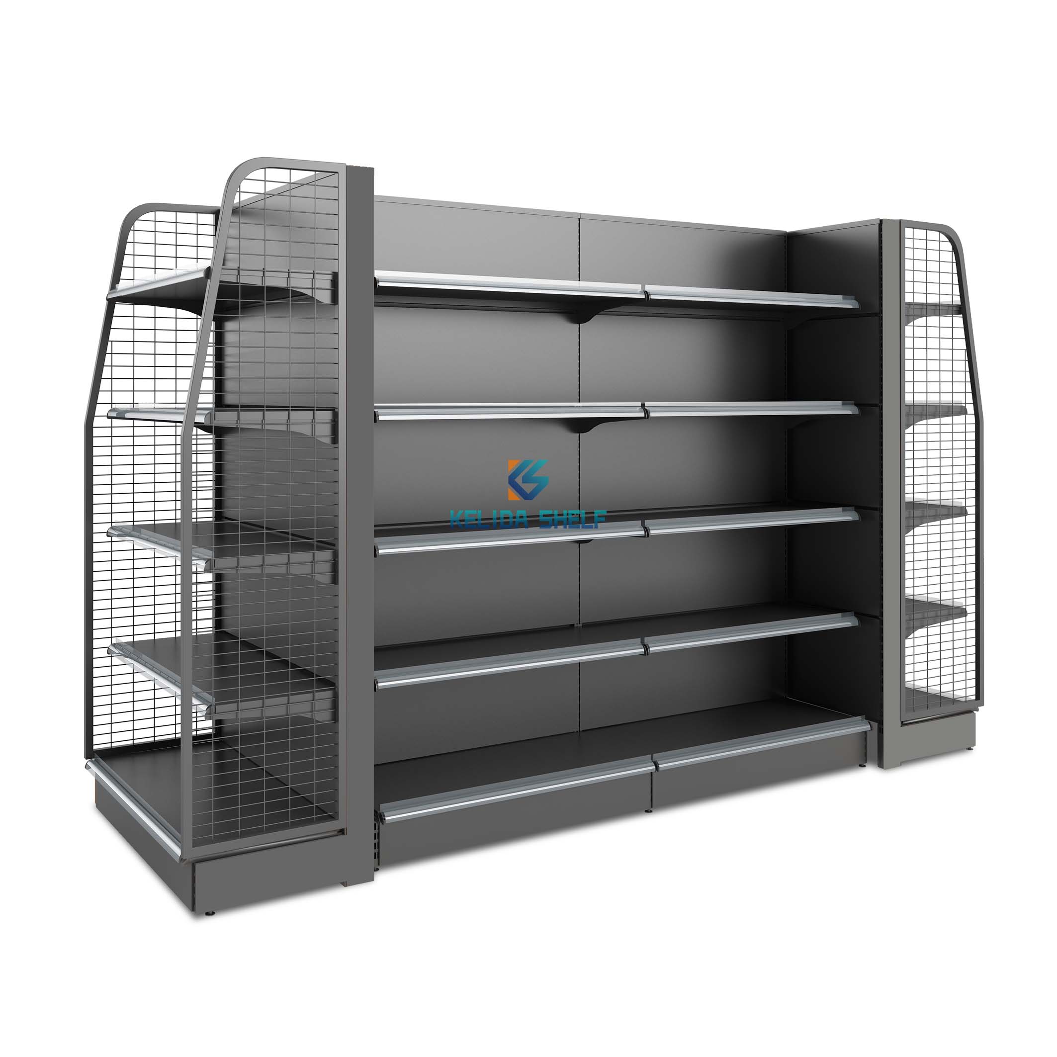 Gondolas Para Minimarket Multi Function Five Years Quality Assurance Gondolas and Shelves for Grocery