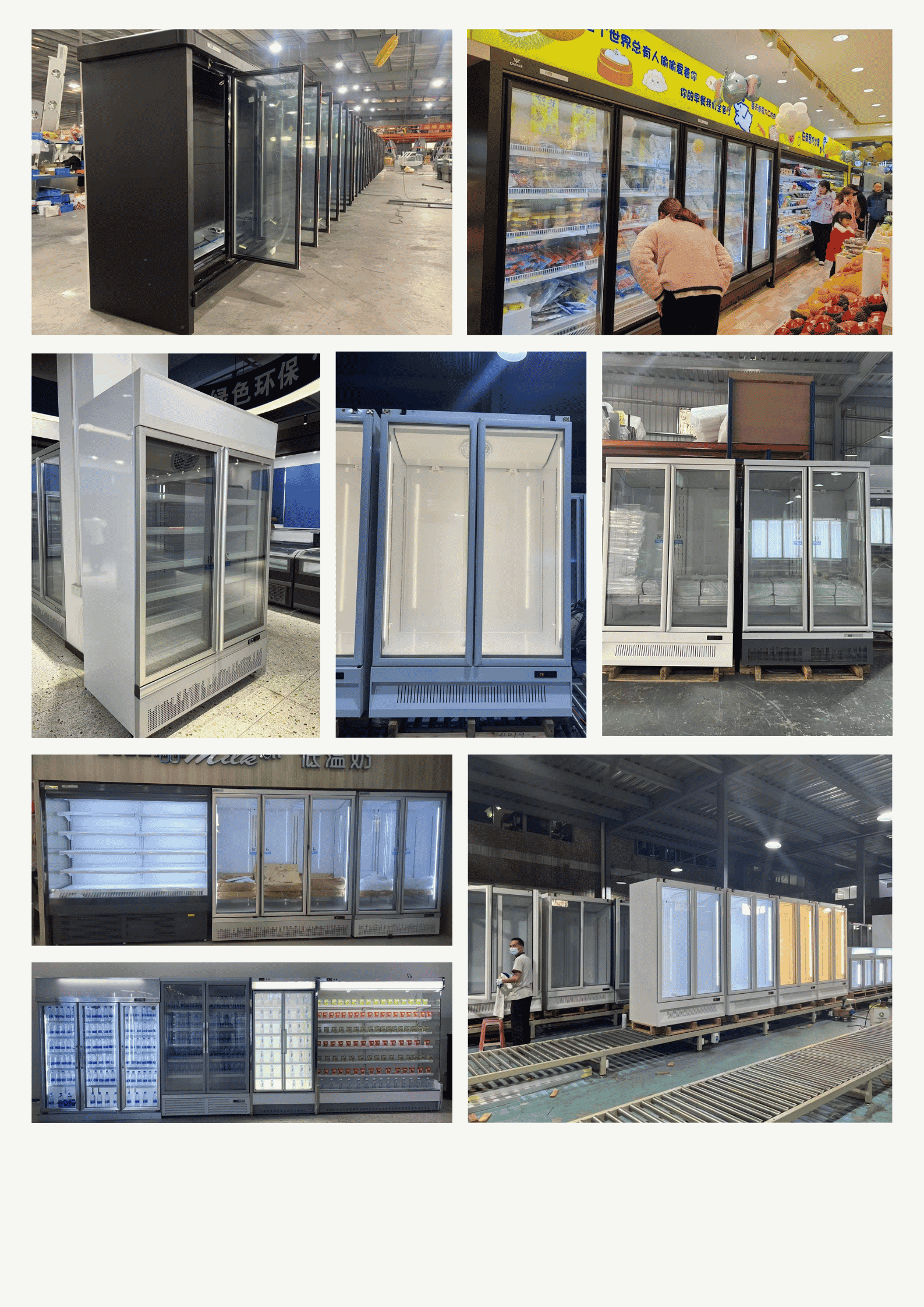 Commercial Refrigerated Showcase Design