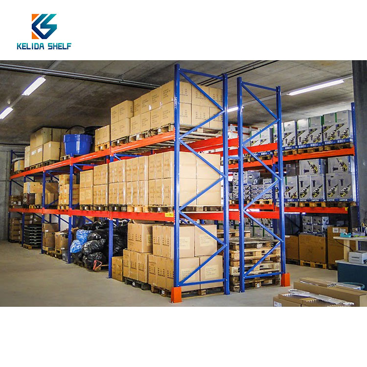 Adjustable Warehouse Storage Rack System Heavy Duty Pallet Rack Steel Shelf Steel Storage Rack for Logistics Storage