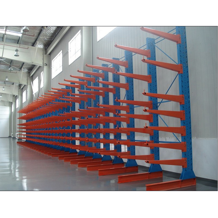 Double Sided Cantilever Racking, Space-Saving High Capacity Steel Shelves for Workshop