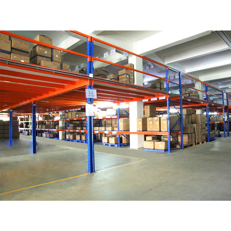 Customized Industrial Platform Racking System Steel Heavy Duty Warehouse Multi-Level Storage Mezzanine Rack
